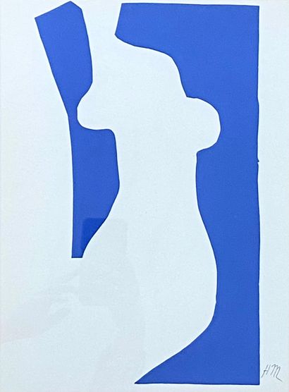 Henri MATISSE (1869-1954)
Nu Bleu VII 
Lithographie...