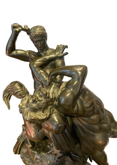 null ANTOINE-LOUIS BARYE (1795-1875)
Thésée combattant le centaure Biénor ou Le Lapithe...