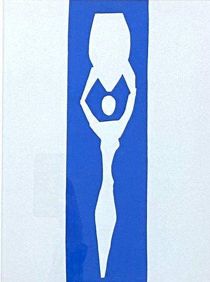 null Henri MATISSE (1869-1954)
Nu Bleu II 
Lithographie en bleu sur papier 
Edité...