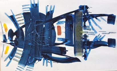 Jean MOULIN (1932-2009)
Composition abstraite,...