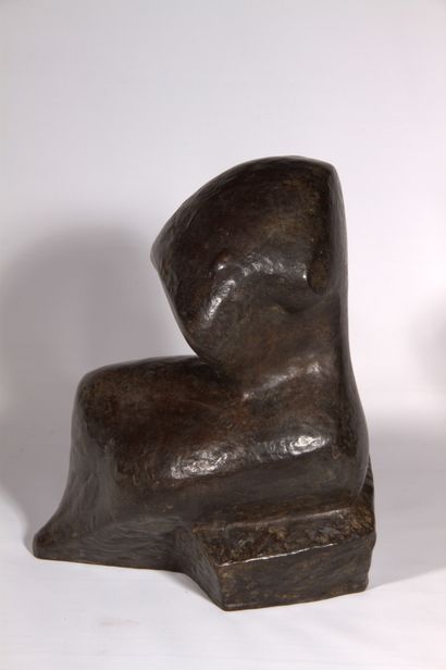 null D'après Pablo Curatella Manes (1891-1962)
Figure 
Epreuve en bronze à patine...