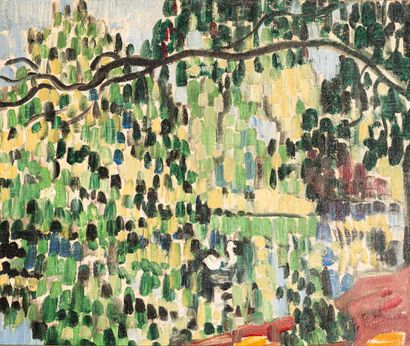 Louis VALTAT (1869-1952) Le cygne sur le lac au Bois de Boulogne, vers 1905-1908
Huile... Gazette Drouot