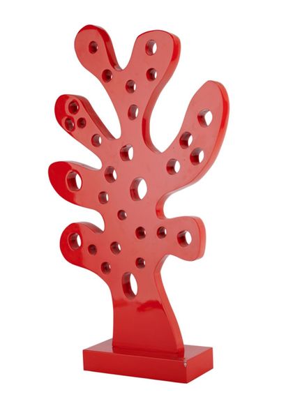 Mimmo ROTELLA (1918-2006), d'après Cactus, 1997
Sculpture en acier inoxydable laqué... Gazette Drouot