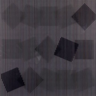 Alberto BIASI (né en 1937) Rolling Squares, 2000/2008
Plexiglas sérigraphie sur forex,...