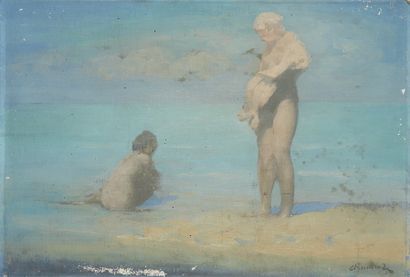 null Paul CHMAROFF (1874-1950)

La baignade

Huile sur toile marouflée sur panneau,...