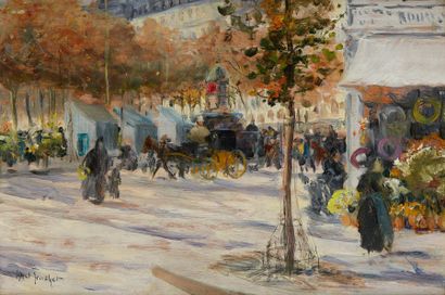 null Louis ABEL-TRUCHET (1857-1918)

Coin de l'avenue Rachel et du Boulevard de Clichy...