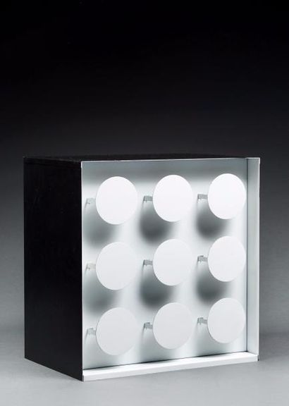 Martha S. BOTO (1925-2004) Déplacement optique, 1969 ?
Sculpture volume, système...