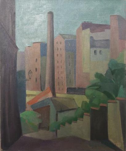 Raymonde HEUDEBERT (1905-1991) Raymonde HEUDEBERT (1905-1991)
La cheminée, 1934
Huile...