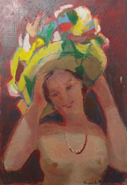 Raymonde HEUDEBERT (1905-1991) Raymonde HEUDEBERT (1905-1991)

Femme au chapeau

Huile...