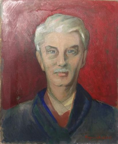 Raymonde HEUDEBERT (1905-1991) Raymonde HEUDEBERT (1905-1991)

Portrait d'homme,...