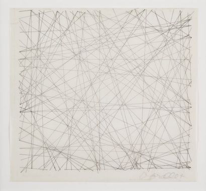 François MORELLET (1926 - 2016) François MORELLET (1926 - 2016)
Composition géométrique...