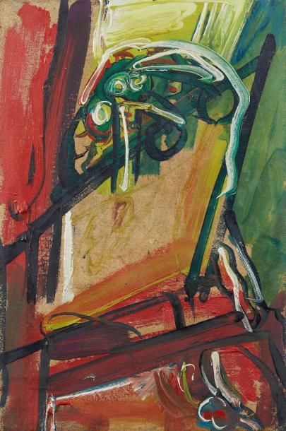 FLAVIO SHIRO TANAKA (NE EN 1928) Composition, 1969

Huile sur toile

Signée, située...