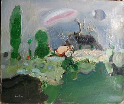 null Maurice CHIEZE (1945)

Paysage à la maison 

Huile sur toile

Signée en bas...