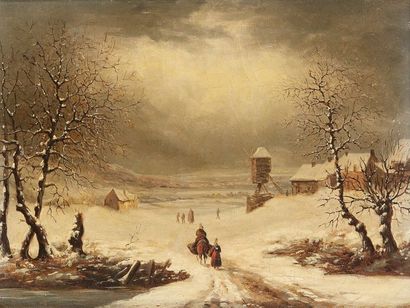 Louis-Claude MALBRANCHE (1790-1838) Louis-Claude MALBRANCHE (1790-1838)
Paysages...