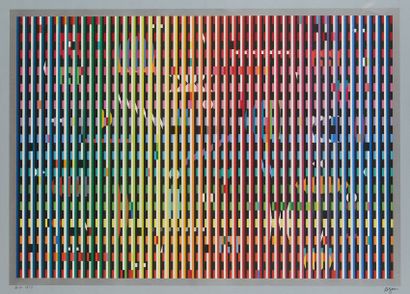 Yaacov AGAM (1928). Yaacov AGAM (1928)

Composition

Sérigraphie, signée en bas à...