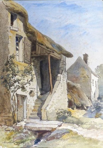 Armand CASSAGNE (1829-1907) Armand CASSAGNE (1829-1907)

Fontainebleau

Aquarelle...