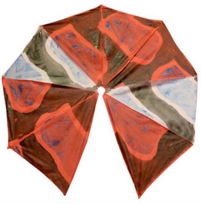  
Claude Viallat (1936) Parapluie , 2004
 Gazette Drouot