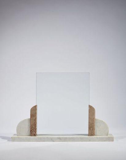 Cadre photo de table en marbre. 
Style Art...