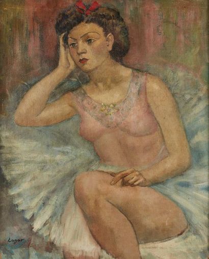 null Celso LAGAR (1891-1966)

Ballerine

Huile sur toile, signée en bas à gauche.

Haut....