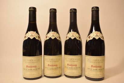 null 4 bouteilles Domaine Jean-Noël Gagnard, Santenay Clos de Tavannes, 1er Cru,...