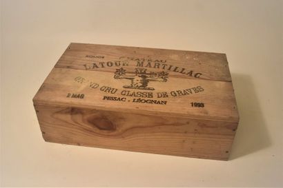 null 2 Double-Magnum Château Latour Martillac, Pessac-Léognan, rouge, 1993.

Caisse...
