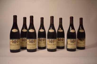 null 8 bouteilles Domaine Armand Hubert, Savigny-les-Beaune (R), 1996.

