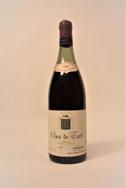 null 1 bouteille Clos de Tart, Mommessin, Morey-Saint-Denis, 1986.