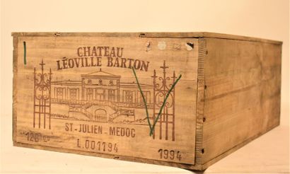 null 12 bouteilles Château Léoville Barton, 2e Grand Cru classé, Saint-Julien, 1...