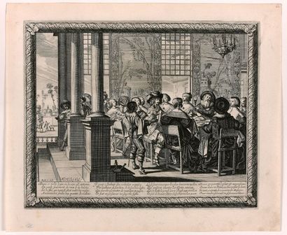 null Abraham BOSSE (Tours 1602-Paris 1676)

L’Enfant prodigue

Série de six eaux-fortes...