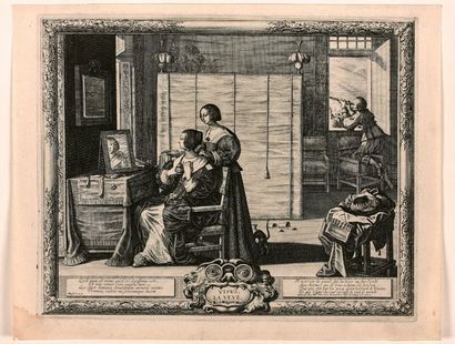 null Abraham BOSSE (Tours 1602-Paris 1676)

Les Cinq sens, vers 1635

Série de cinq...