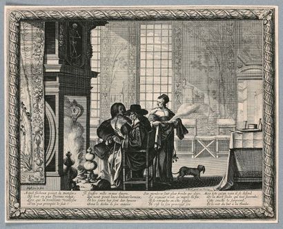 null Abraham BOSSE (Tours 1602-Paris 1676)

Les Quatre âges de l’homme : La Virilité,...
