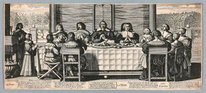 null Abraham BOSSE (Tours 1602-Paris 1676)

La Bénédiction de la Table, vers 1635

Eau-forte...