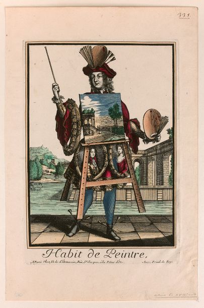 null Nicolas II de LARMESSIN, dit le Vieux (Paris 1638-1694)

Habit de Jardinier,...