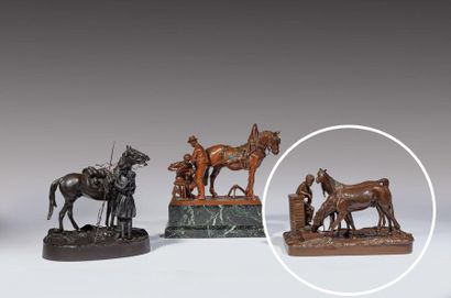 null Vasily Yakovlevich GRATCHEV (1831-1905)

Femme et deux chevaux à l’abreuvoir

Groupe...