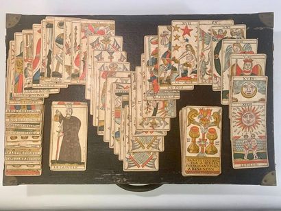 null Six sets of playing cards. 

- FINAL TAROTS MADE BY J JERGER MADE CARDS IN BESANCON:...