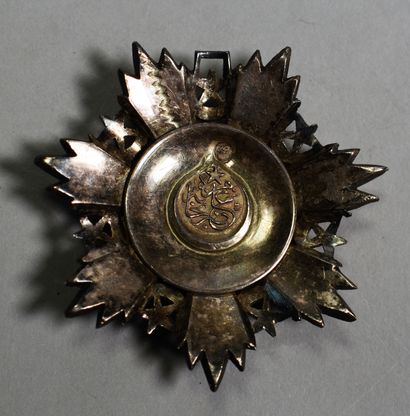 null Silver cross of the order of MEDJIDIA (TURKEY). Diam. 57 mm - Gross weight 34,5...