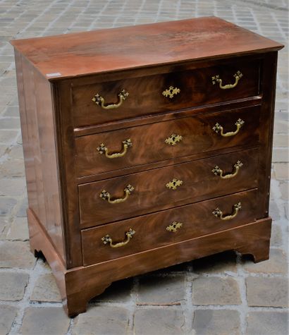 SMALL FASHION in veneer with four drawer...