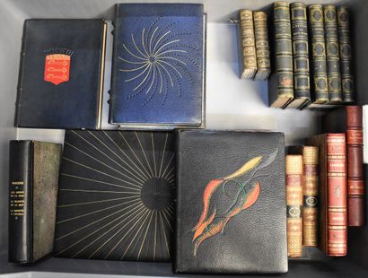  FIVE modern illustrated VOLUME VOLUME and BOUND BOOKS in half bindings.