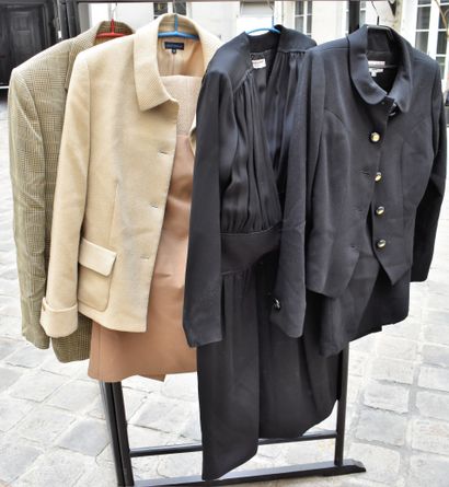 LOT of suits and dress: YSL, Emporio Armani,...