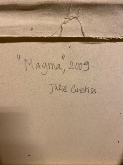null Julie CURTISS (née en 1982)

Magma, 2009

Acrylique sur toile signée, titrée...