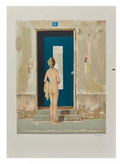 null Aristomenis ANGELOPOULOS (1900-1990)

Naked woman, in front of number 6

Lithograph...