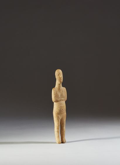  Statuette representing a stylized anthropomorphic...