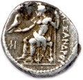 null Trois monnaies grecques en argent :

Macédoine Alexandre III le Grand 336-323...