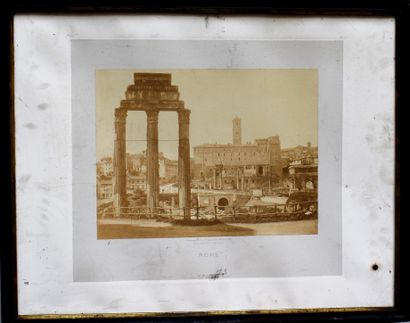 null LOT OF SIX FRAMED PHOTOGRAPHS: Rome, Venice, Eze.

Lot delivered to the fir...