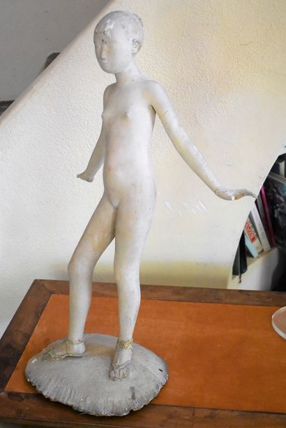 null DANCER in resin after Degas (accidents and missing parts). Height 72 cm

Lot...