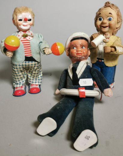 MADE in JAPON (1950/1960) : 
-Trois jouets...