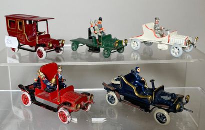 null ERNST PLANCK Plomb (1910/1920) :

Cinq véhicules dont, pompiers (x 4) – TORPEDO...