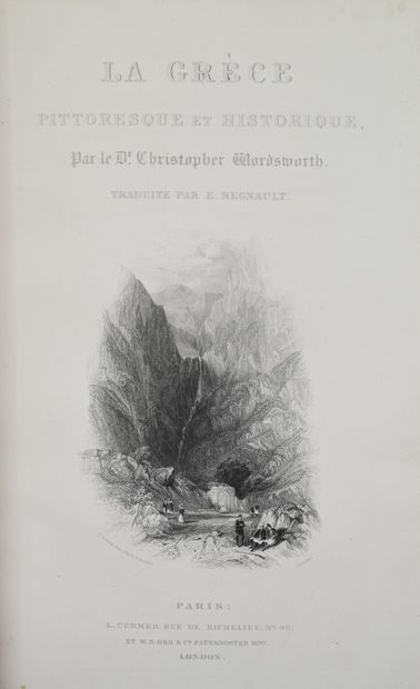 null WORDSWORTH (DR C.). The picturesque and historical Greece. P., Curmer, 1841....