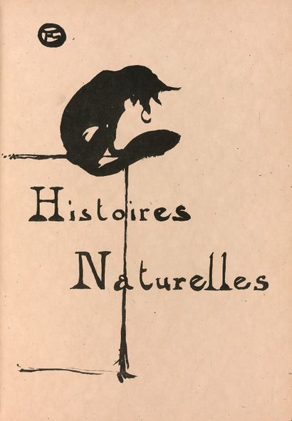 null RENARD (Jules). Histoires Naturelles. P., Floury, 1899. In-4, Bradel demi-veau...