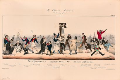 null CARICATURE (La) politique, morale, religieuse, littéraire et scénique. Journal...